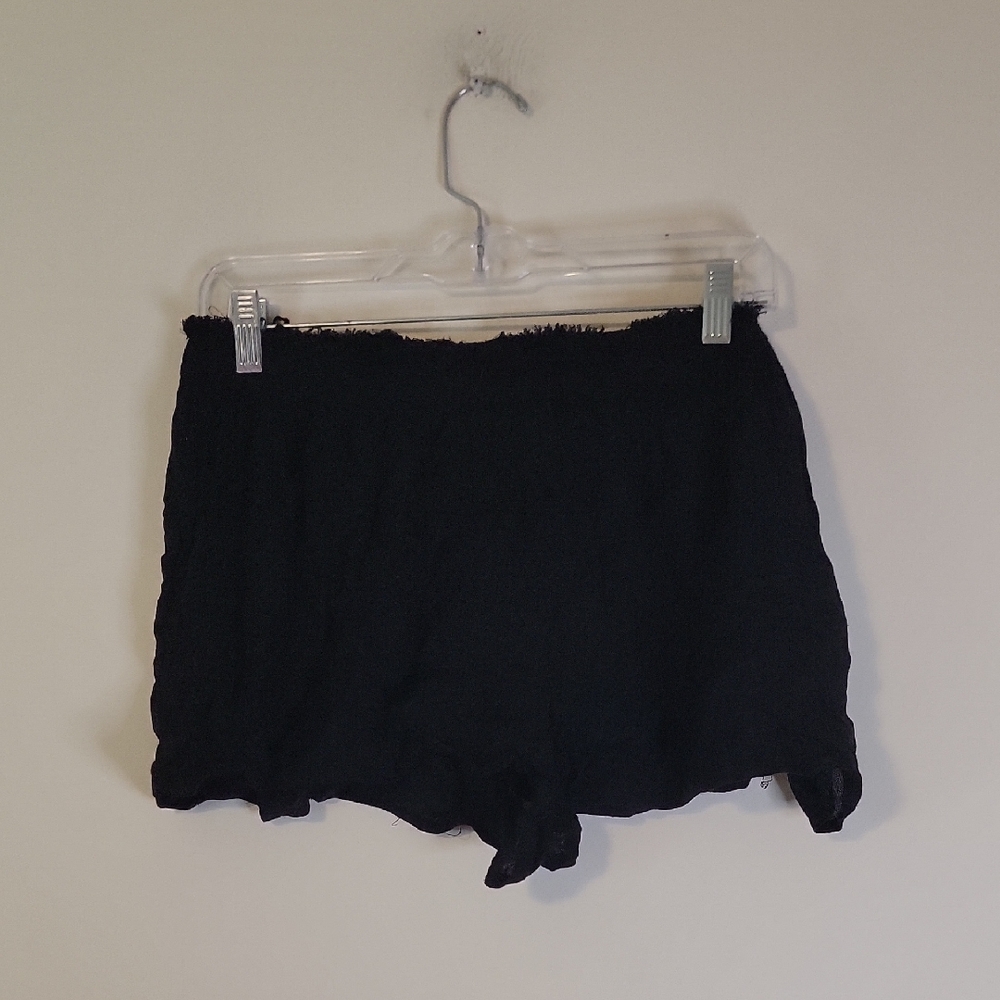 Urban Outfitters Black Elastic Waist Shorts